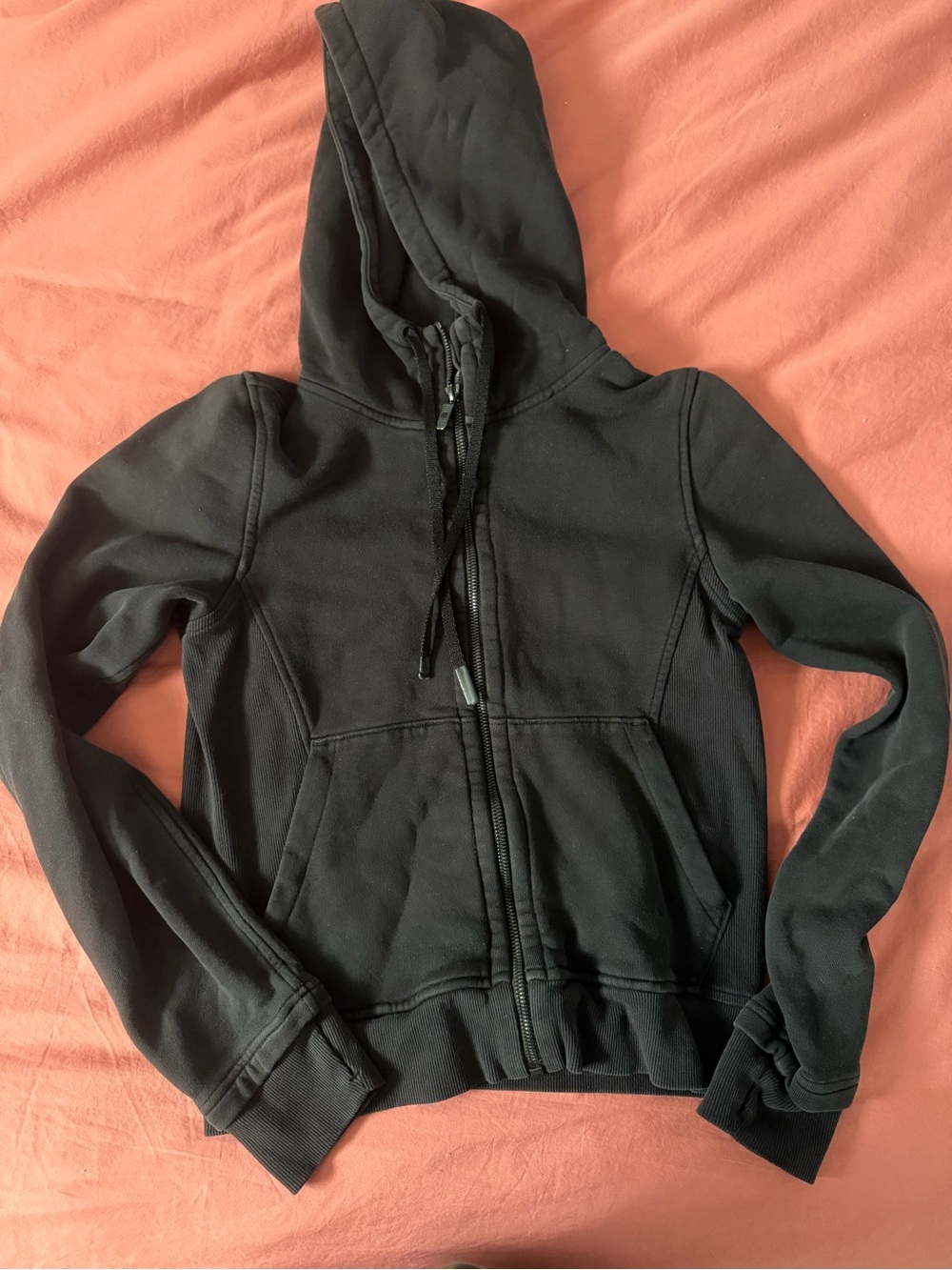 Lululemon Black Zip-Up Hoodie Jacket